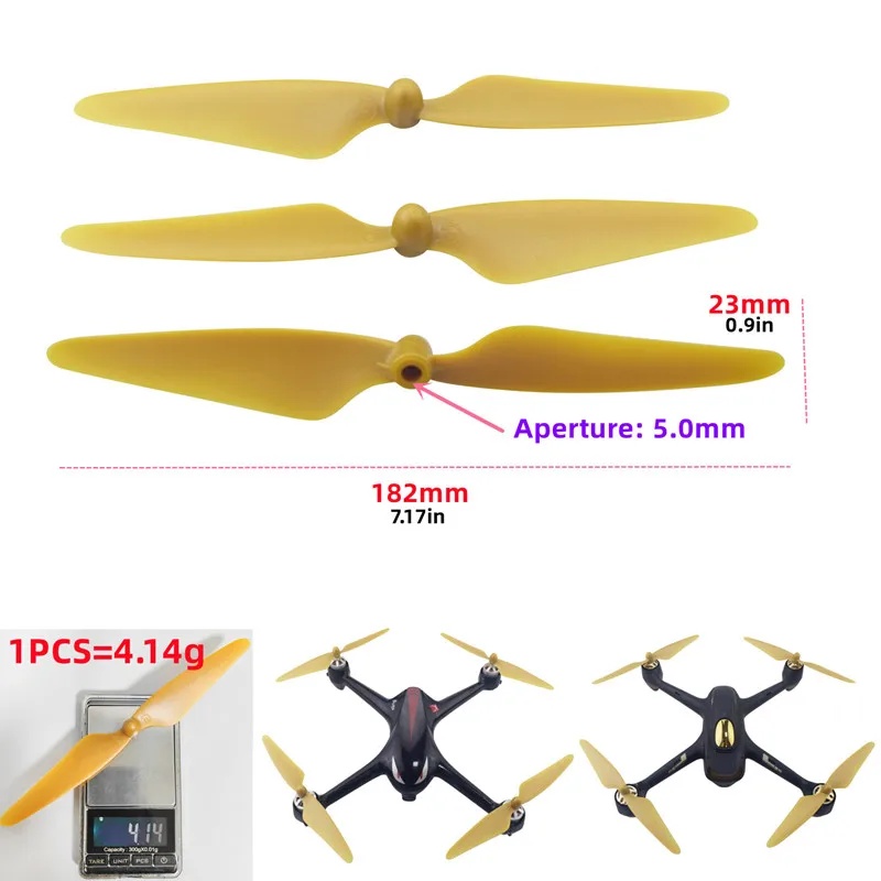 Eachine Drone E58 - 4PCS Crash Resistant CW CCW Propellers