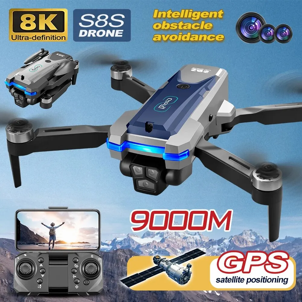 Drone Camera Mount - S8S GPS Drone 5G Wifi 8K