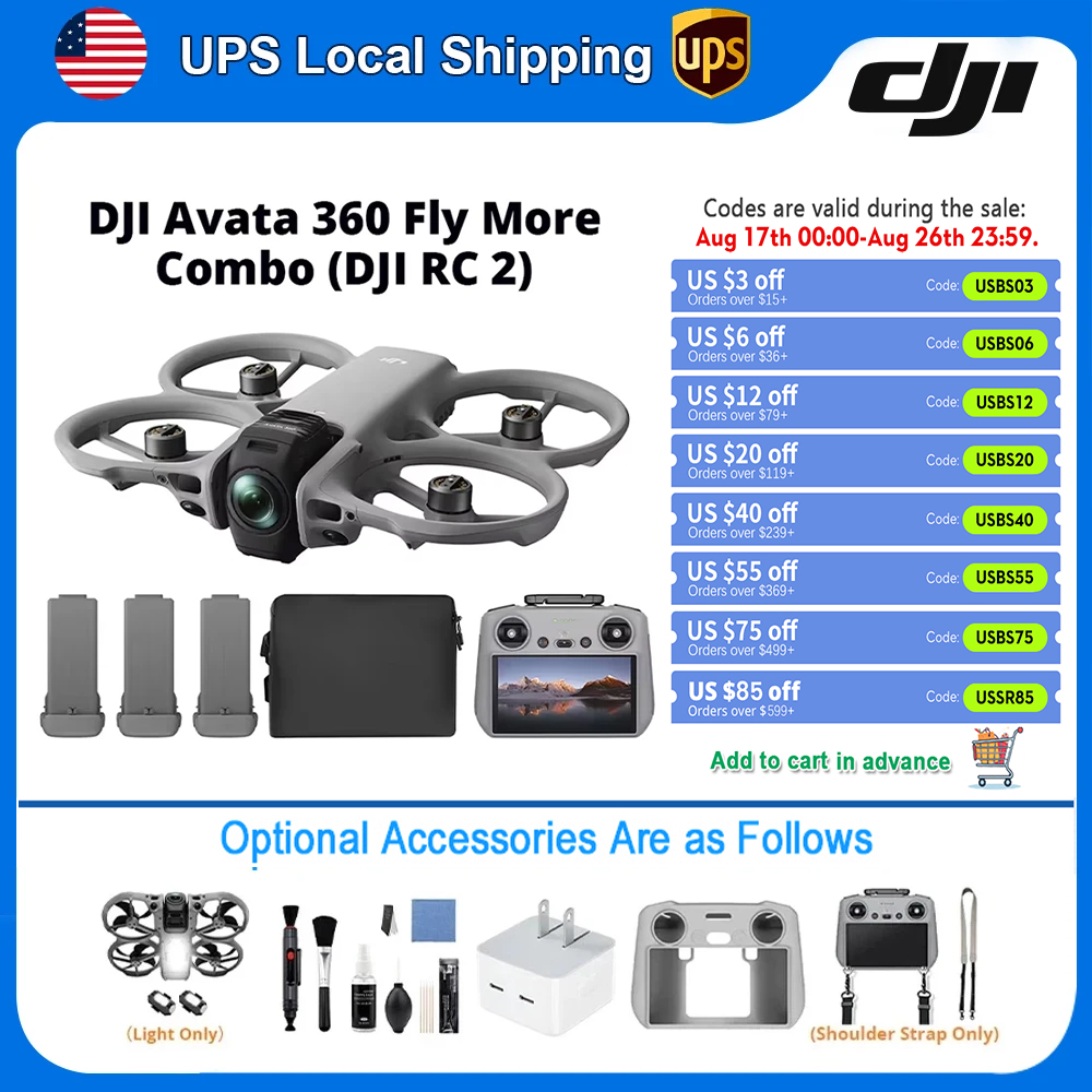 DJI Avata 360 Fly More Combo 4 - Drone Camera Vlog review and price
