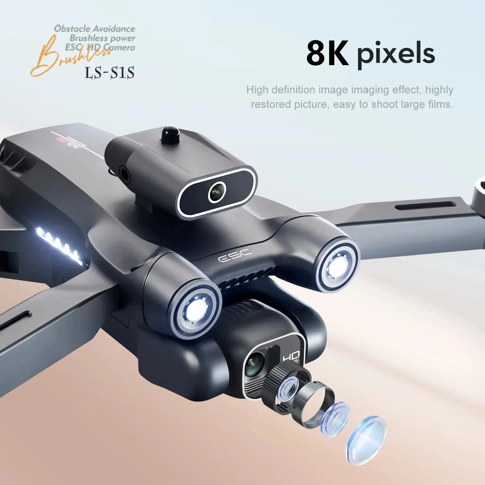 New S1S 5G GPS Drone Camera 8K - Drone Camera Mount review and price