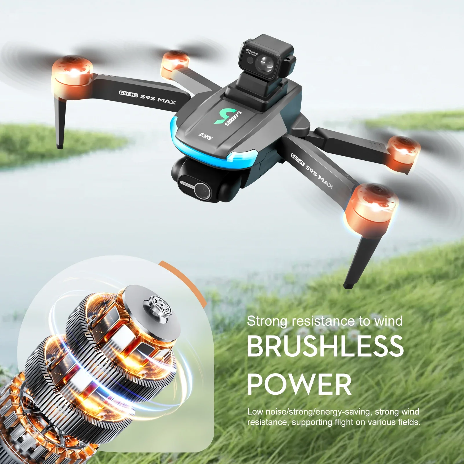 NEW S9S MAX MINI Drone 4K 2-Ax - Drone Camera 4K review and price