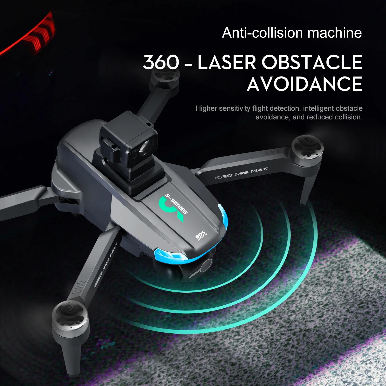 NEW S9S MAX MINI Drone 4K 2-Ax - Drone Camera 4K review and price