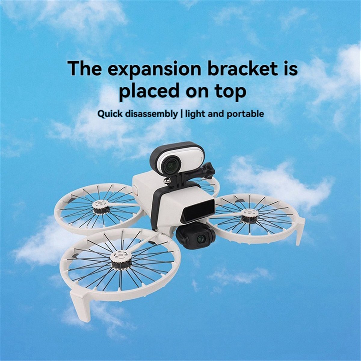 Upper Expansion Bracket for Fl - Drone Camera Action review and price
