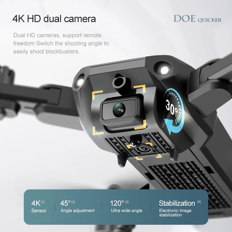 New 4DRC V23 Mini Drone 4K Pro - Drone Camera Mount review and price
